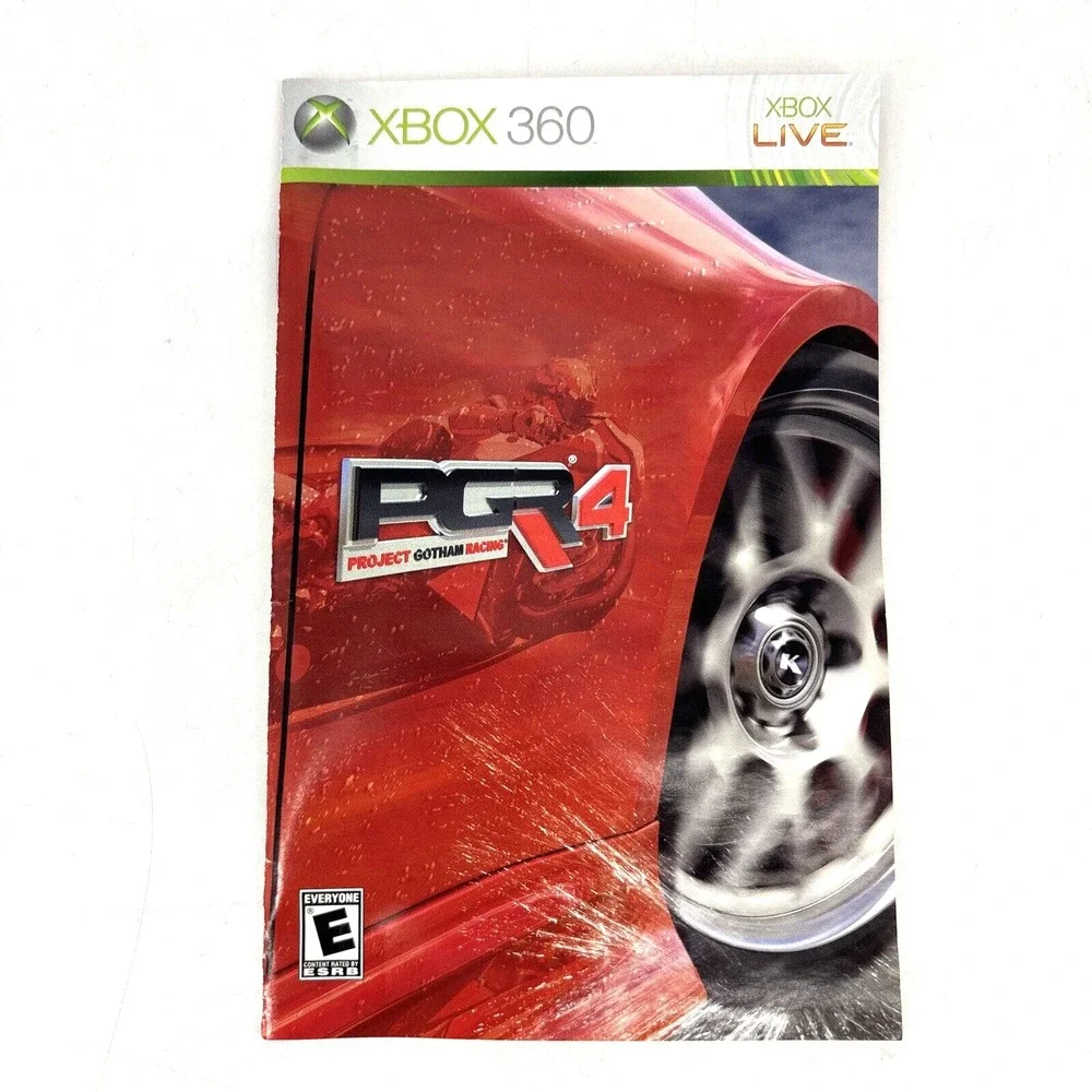 Project‎ Gotham Racing 4 (Microsoft Xbox 360, 2007) Video Game Complete